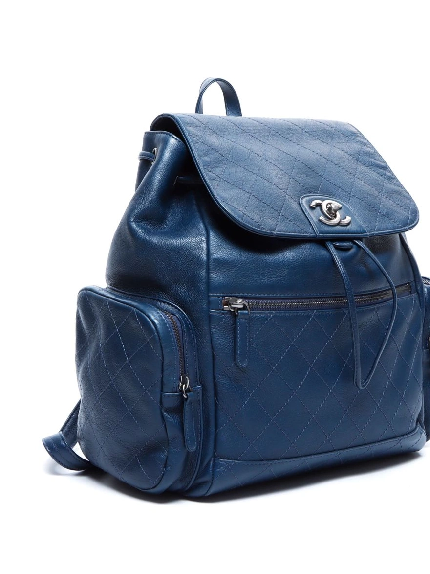 Affordable HOT SALE CHANEL Women CC 2017 leather backpack quilted 0323